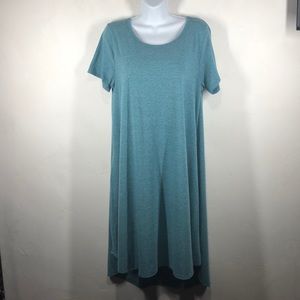 LuLaRoe blue dress size medium